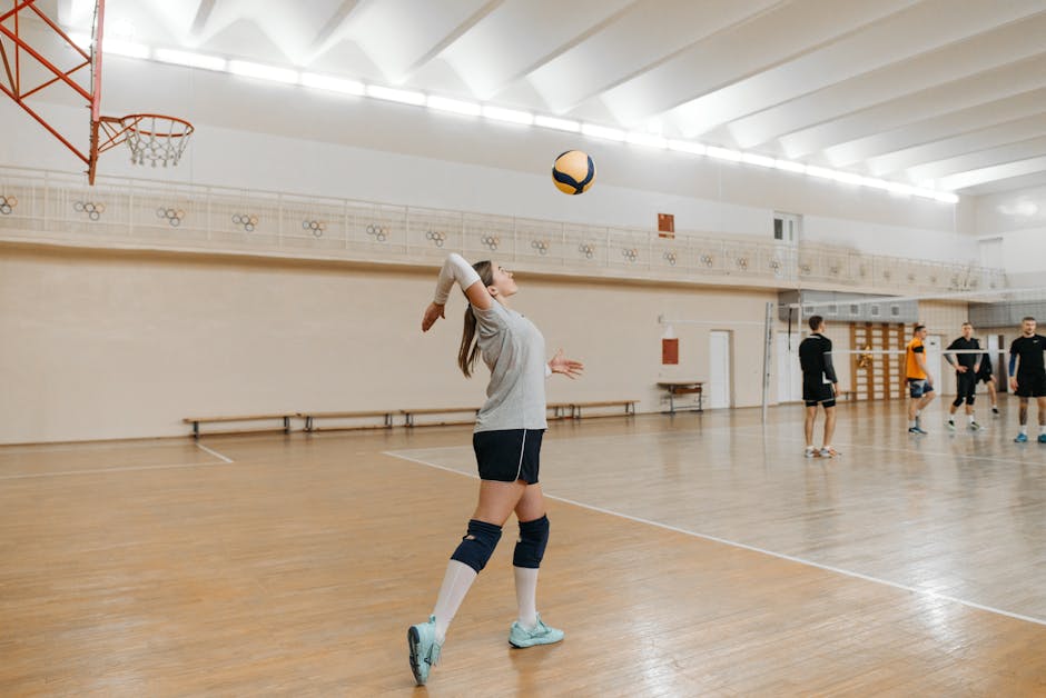 Volleyball Serving Drills for Young Players