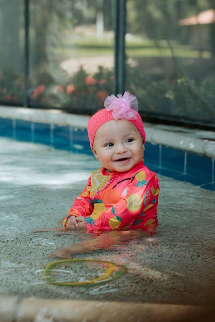 Child's fear of water