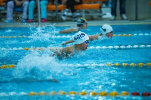 first swim meet