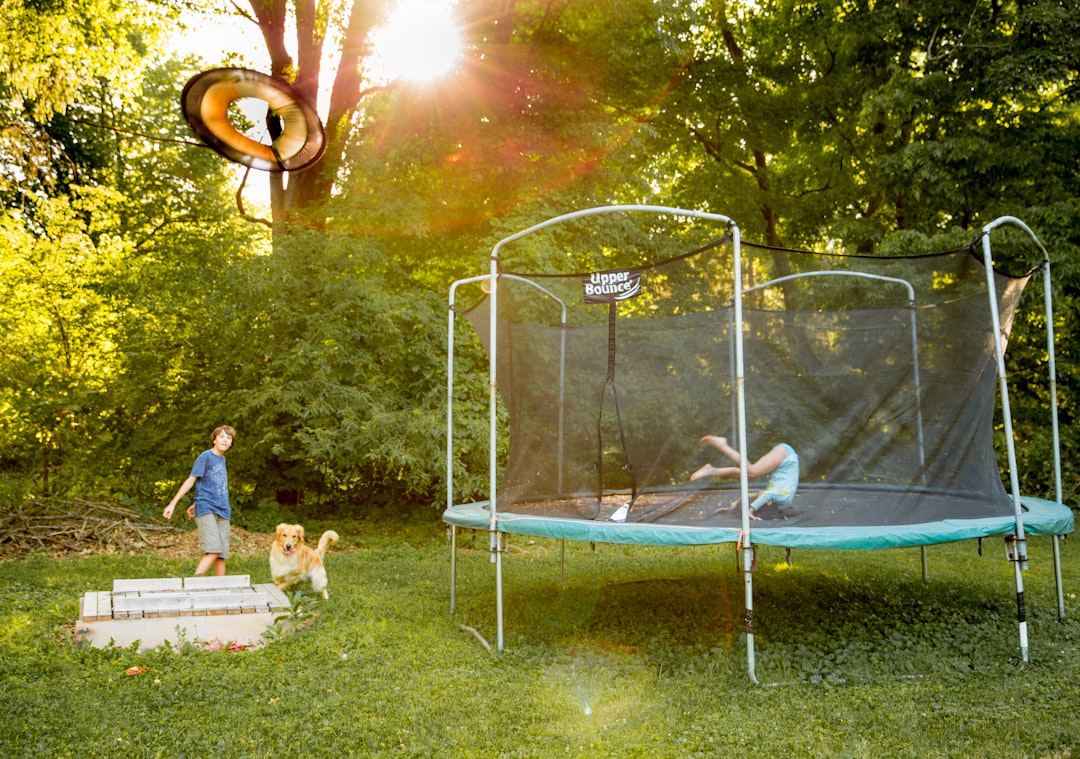 practicing sports at home with kids