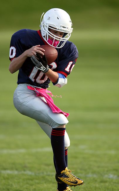 Youth Wide Receiver Catching Drills