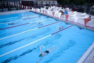 counting laps while swimming