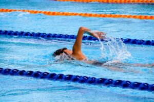 pre race nerves in young swimmers